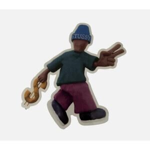 Stussy Peace and Prosperity Sticker – Authentic Streetwear Decal – New